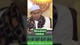 Memahami Hakikat ‼️ Buya Arrazy Hasyim