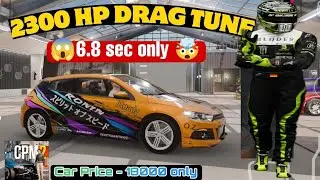 2300HP😱 scirocco Dragtune| car parking multiplayer 2 | dragtune full guide | New Update