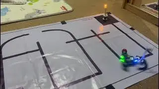 Video Test Run Line Follower ICHIBOT Ultimate 5 Max (3)