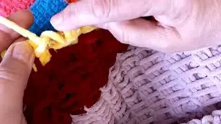 Вы просили! Я показываю! Плед в Тунисской техники 