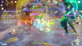 Genshin Impact 3.4 Burgeon Thoma with Yao yao
