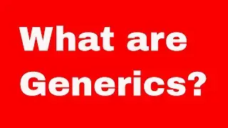 Get That Job - What are generics in C#?
