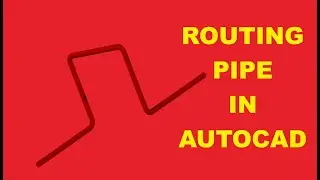 Cara membuat Pipa di AutoCAD
