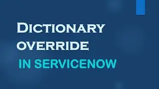 An Introduction to Dictionary Override in 