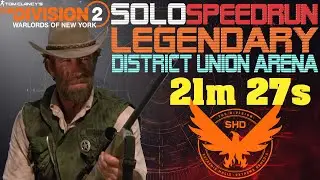 [21m 27s] Solo Legendary Speedrun District Union Arena
