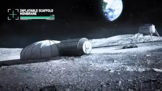 3D printing a lunar base