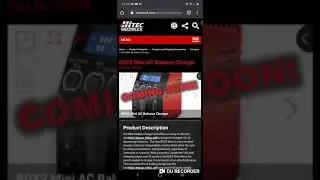 Hi Tech Multiplex Rdx2 Mini AC Balance Charger.. FIRST LOOK !!