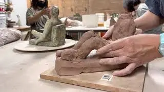 HOW TO SCULPT MALE CERAMIC FIGURE 