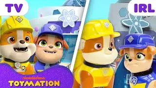 Rubble & Crew Toys Build a Science Center! 🛠️ | Toymation