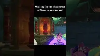Waiting for my shawarma at Sumeru restaurat xD