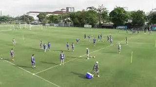 Treino Tático - Jogada Ensaiada de Escanteio