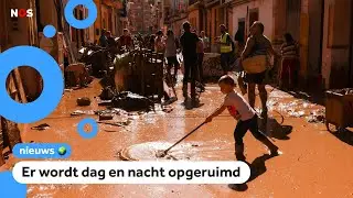 Nog veel overlast door regen in Spanje: 'Overal modder'
