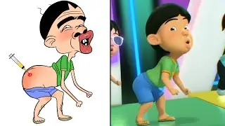 Goyang Upin Ipin Drawing Meme | Upin & Ipin Kartun Lucu | Part 2