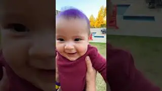 I DYED MY DAUGHTER'S HAIR PURPLE! 😱 