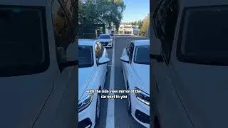 Learn parking skills in 30 seconds!#driving #tips #howto #manual #skills #car