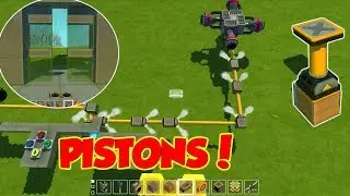 PISTONS! - new glitches already? :p - Scrap Mechanic update