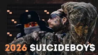 How to Make a Modern $UICIDEBOY$ Beat | FL Studio Tutorial