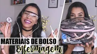 MEUS MATERIAIS DE BOLSO/ESTÁGIO ENFERMAGEM