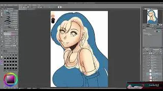 Tifa Lockhart Speed Paint