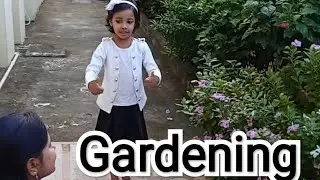 Gardening with kids👧👦/ engage your kids in gardening🥦🌳🌴🌷🌻