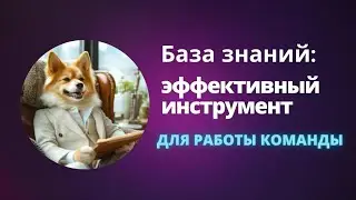 База знаний: эффективный инструмент для работы команды