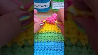 Crochet 3 Rows at a Time #shorts