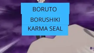 Boruto activates karma #borutonextgenerations #karmaseal