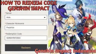 HOW TO REDEEM CODE GENSHIN IMPACT - Genshin Impact Indonesia