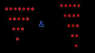 23.  REVERSE TRIANGLE & RIGHT PYRAMID OF STAR || Assembly Language Programming || English || emu8086