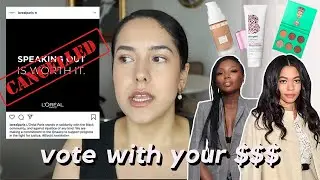 WHY I'M BOYCOTTING L'OREAL (AND BLACK OWNED BEAUTY BRANDS TO SUPPORT INSTEAD)
