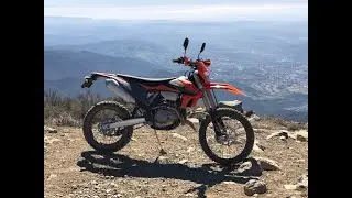 Santiago Peak, Saddleback, Mountain Ride, Ktm 500 exe, Dji Mavic 2 air