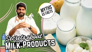 Surprising facts about milk products!!🥛#milk #ghee #paneer #curd #facts #myths