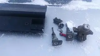 How to Remove Door and Trunk Lock Cylinders on a Mercedes 190 W201