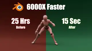 How to Render Your Animations 6000X Faster in Blender Cycles