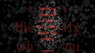 Immerse yourself…👁️🩸🪞#artist #rap #hiphop #music #freestyle #love #fyp #art #viral #quotes #fypシ゚