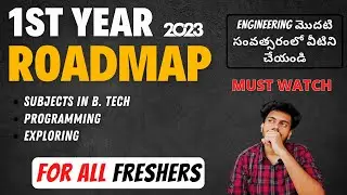First Year Roadmap for Placements in Engineering || B. Tech || AP & TS