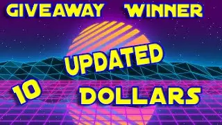 New giveaway winner !! 