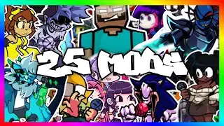 🔥 25 MODS FOR FNF MOBILE
