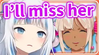 Gura's Thoughts on Sana's Graduation 【Gawr Gura / HololiveEN】
