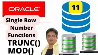 TRUNC() & MOD () Single Row Number Function | Truncate () Function in SQL | Mod() Function in SQL