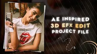 Alight motion 3D Efx Edit 😋💥 Project file ( Xml )