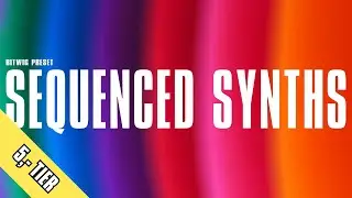 Sequenced Synths - 10 musical presets for Bitwig Studio