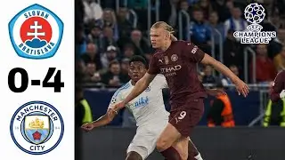 Man City vs Slovan Bratislava Tadi Malam | Hasil Liga Champion Tadi Malam | Hasil Bola Tadi Malam