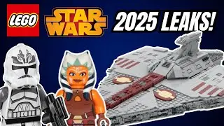 ALL LEGO Star Wars 2025 Sets LEAKED! ( Ahsoka’s Interceptor, ARC-170, & MORE!)