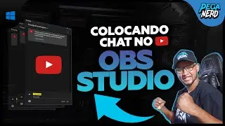 Como colocar CHAT do YOUTUBE no OBS STUDIO nova versão!!! - 2025