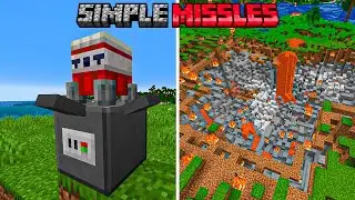 💥 РАКЕТЫ ДИНАМИТА В МАЙНКРАФТ | ОБЗОР МОДА MINECRAFT Simple Missles