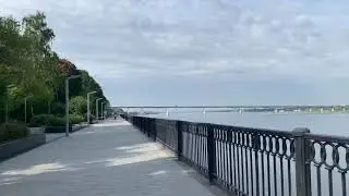 Набережная реки Кама в Перми