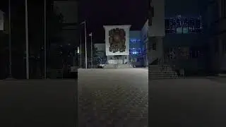 новогоднее оформление 18 школы 