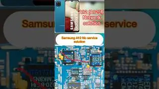 Samsung A12 No service solution || Samsung A125f Network solution 