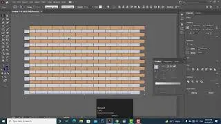 How to Make Simple wall in Adobe illustrator  Short Background Tutorial
